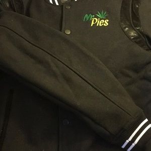 Custom Mr. Pies branded jacket